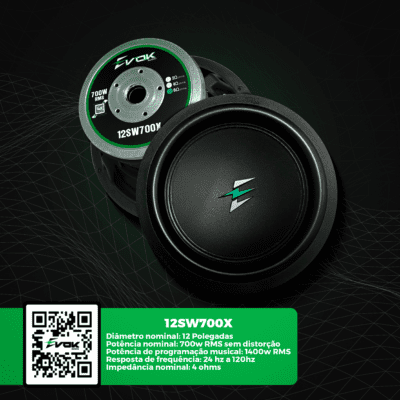Evok Audio Sub 12&Prime; SW700X