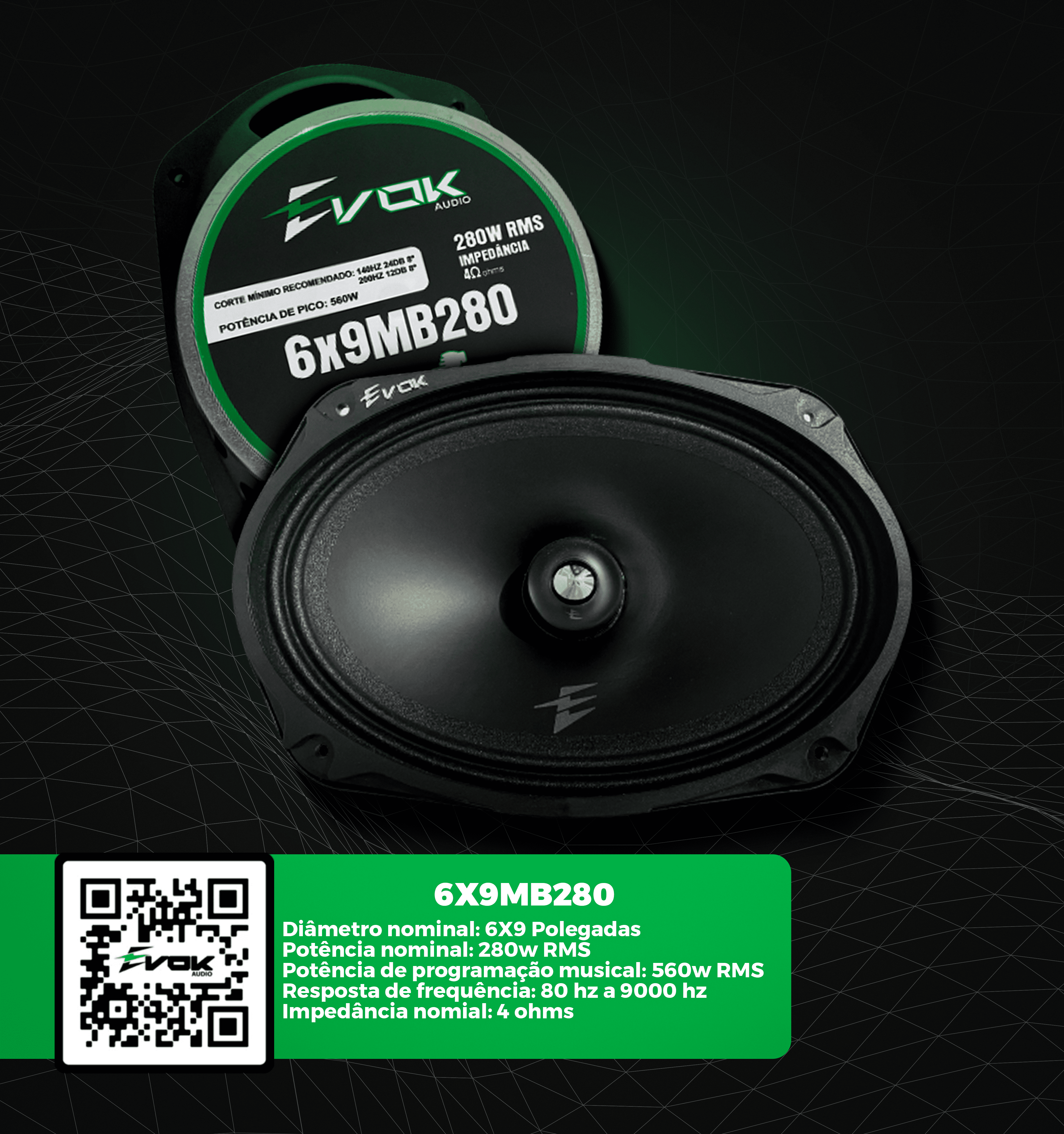 6X9 MB280 | Evok Audio
