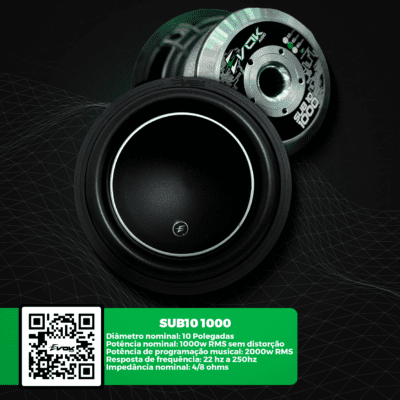 Evok Audio Sub 10&Prime; 1000