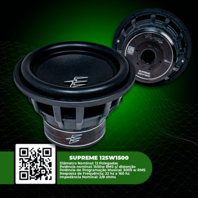 Evok Audio Supreme 12&Prime; SW1500