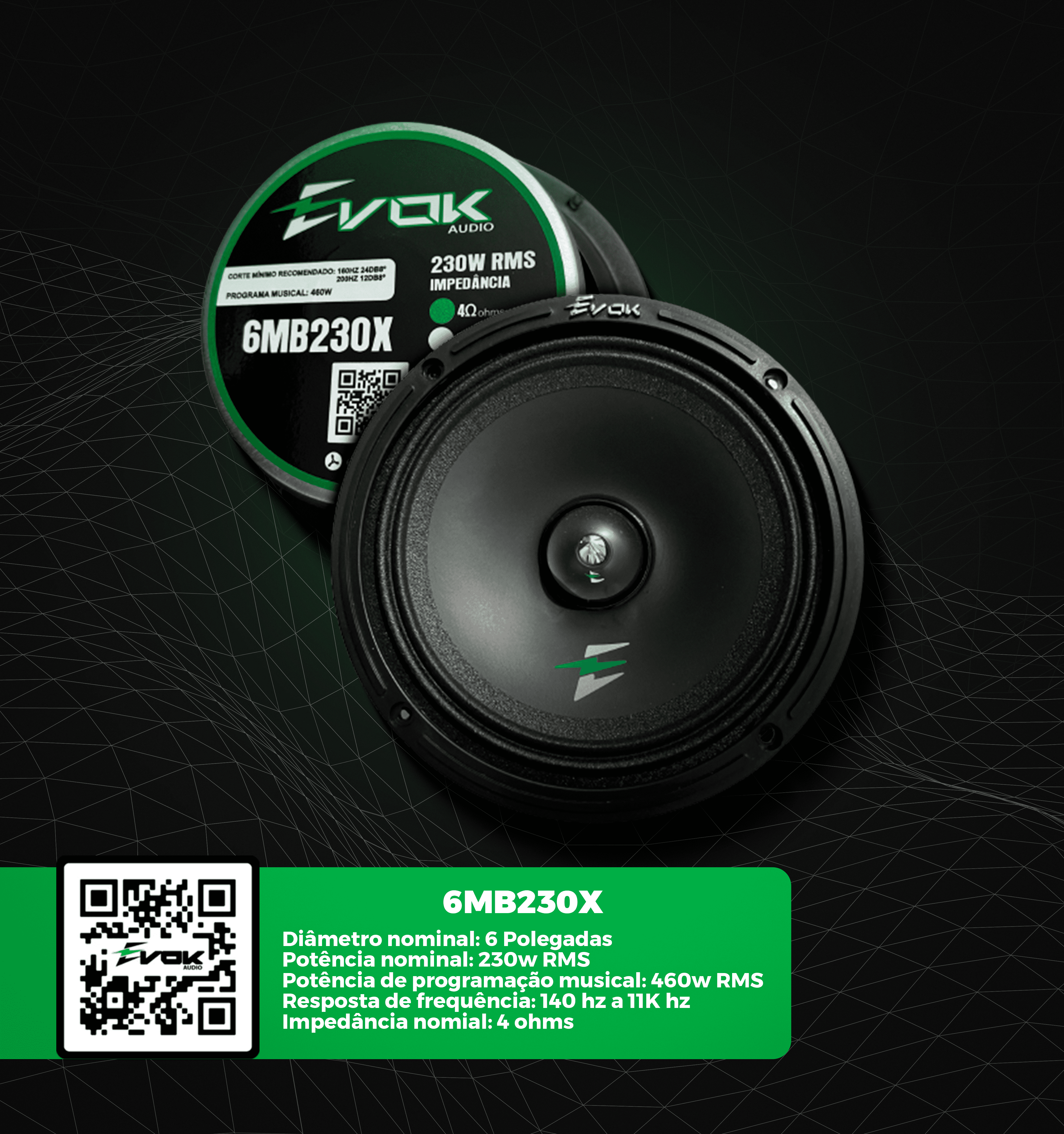 6X9 MB250 | Evok Audio