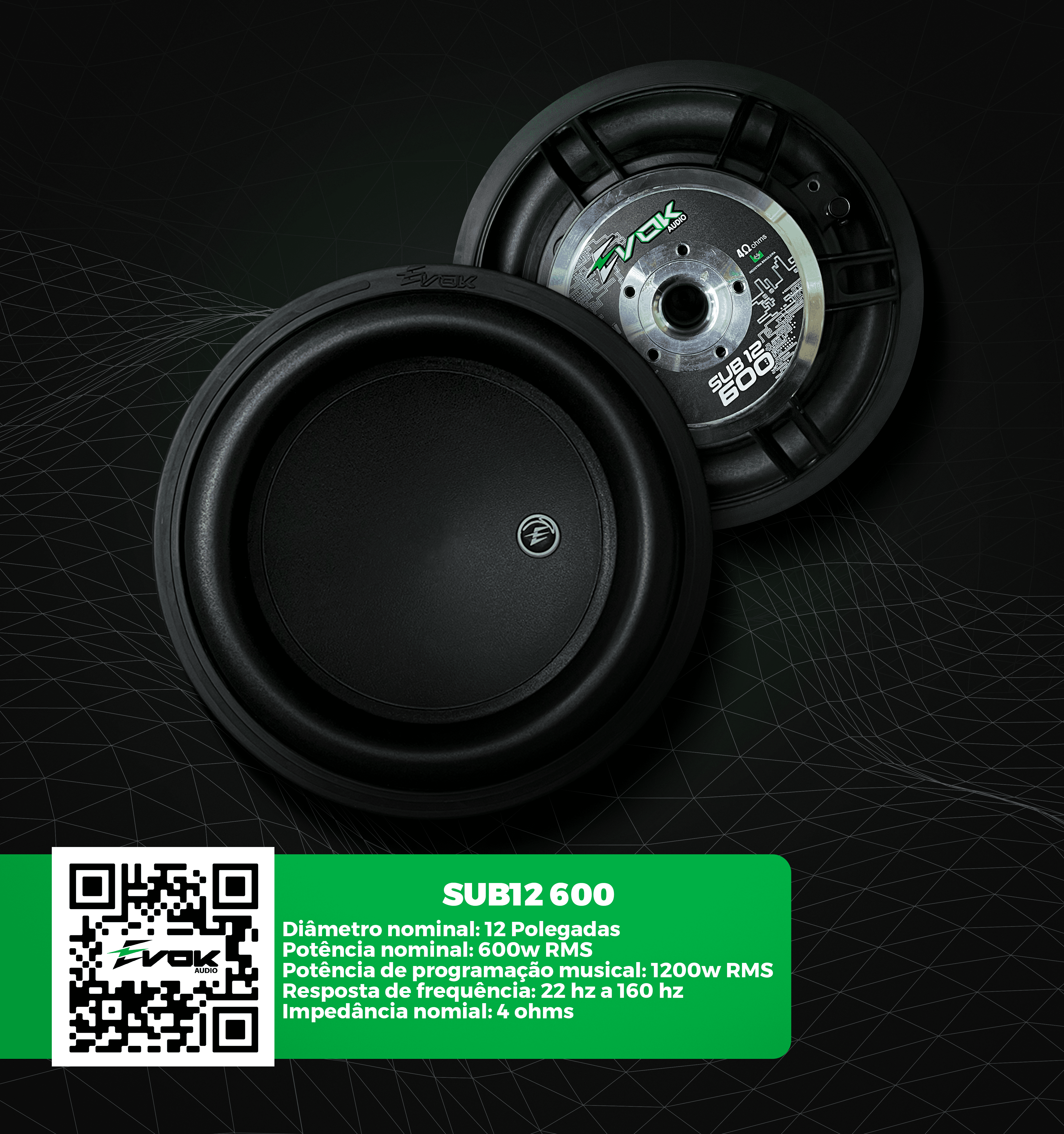 SUB 12"1500 | Evok Audio