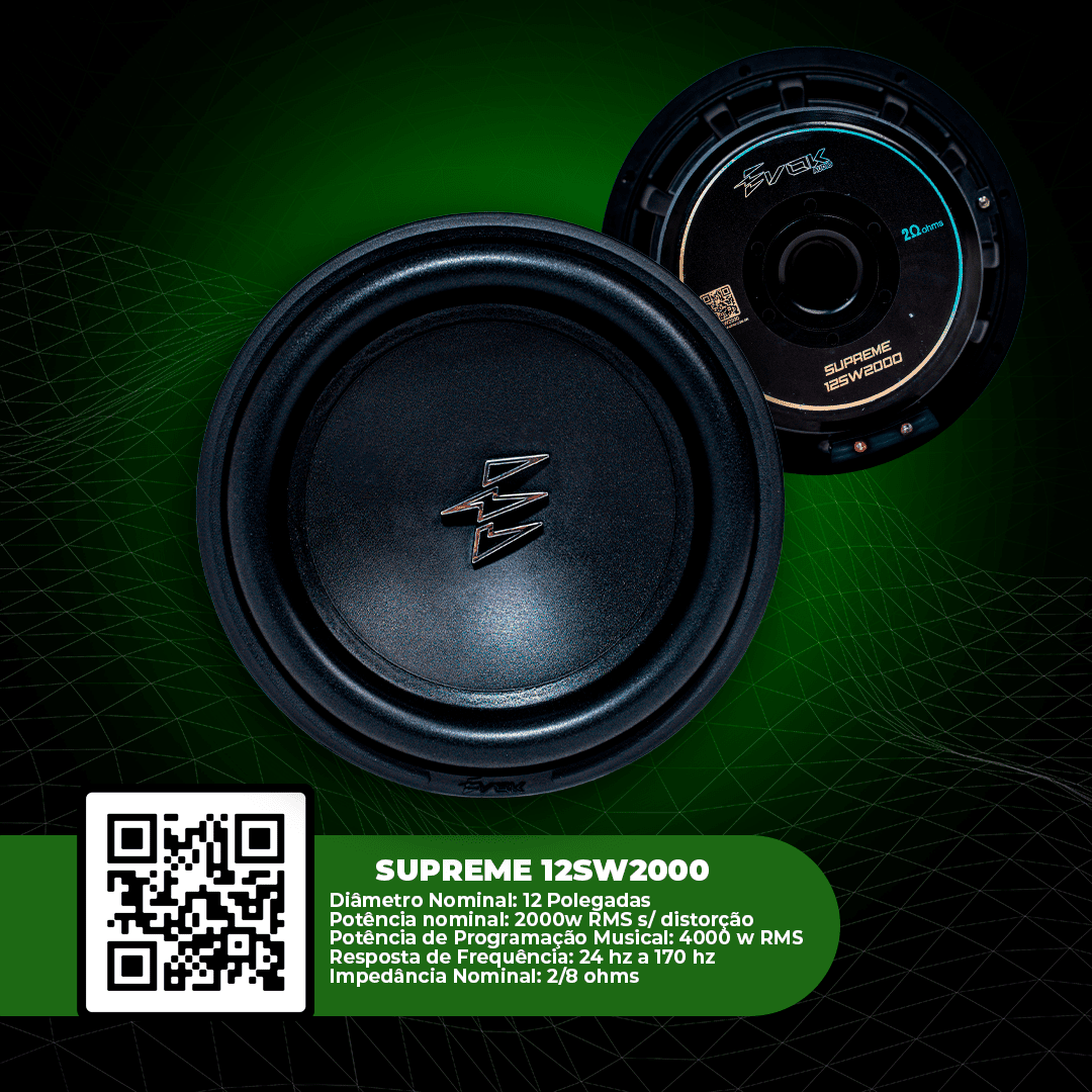 SUPREME 12SW2000 | Evok Audio